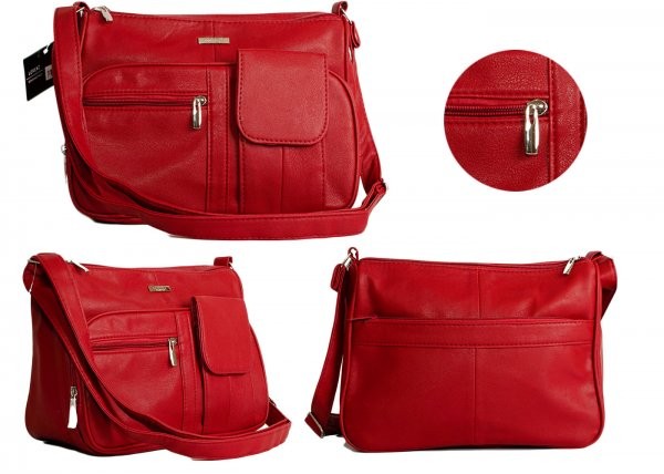 5896 LORENZ RED HANDBAG