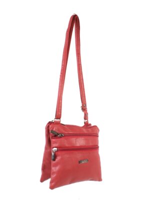 5860 RED PU BAG