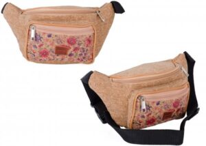 7205 WILD FLOWERS BUMBAG WITH FRONT ZIPPED POCKET