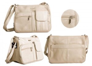 5896 LORENZ CREAM HANDBAG