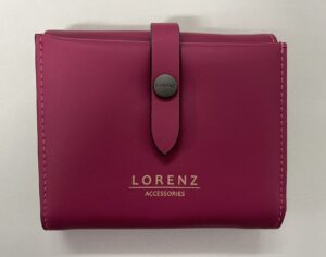 7193 LORENZ ACCESSORIES MAGENTA RFID PURSE