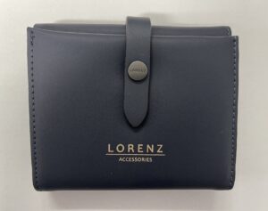 7193 LORENZ ACCESSORIES NAVY RFID PURSE