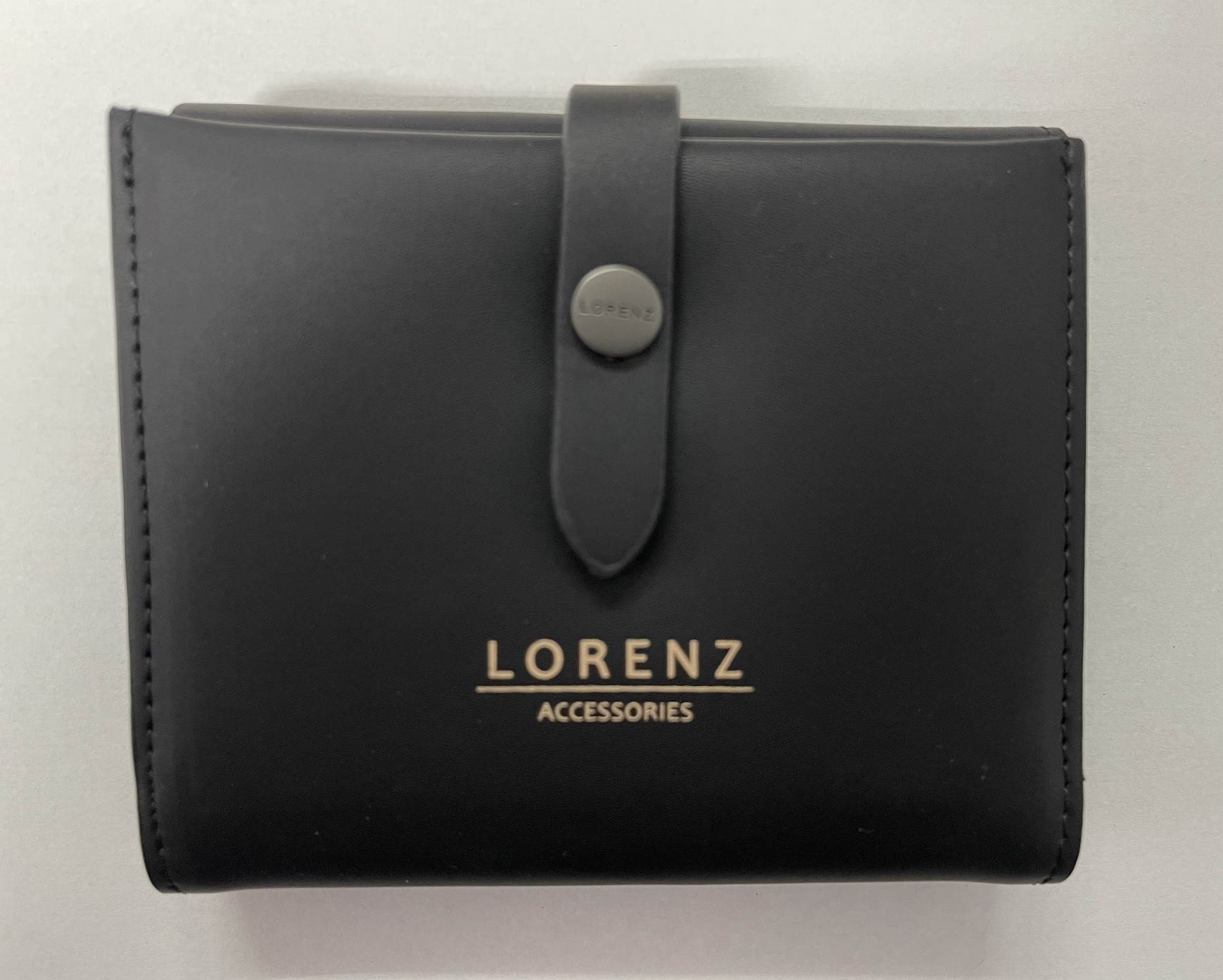 7193 LORENZ ACCESSORIES BLACK RFID PURSE