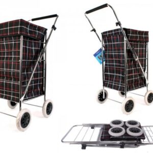 ST-FOUR-01 NEW CHECKED BLACK WHITE RED