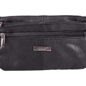 1222 BLACK Sheep Nappa Purse