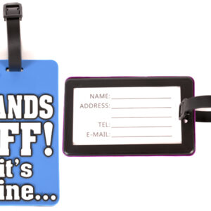 2403 BLUE LUGGAGE TAG - V107