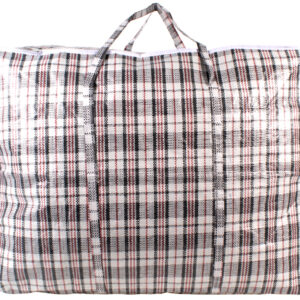 2470 BLACK CHECK SMALL LAUNDRY BAG