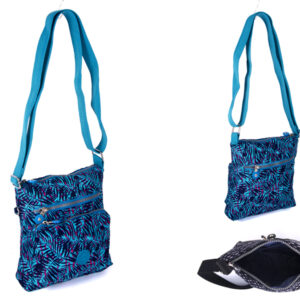 2501 TURQ PALMS Lorenz shoulder bag
