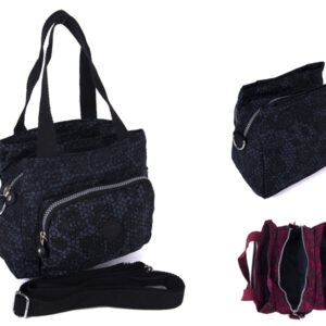 2503 BLK FLOWERS Lorenz shoulder bag