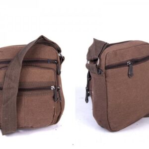 2557 BROWN NYLON X BDY WTH 5 ZIPS