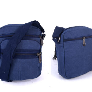 2557 NAVY PORTRAIT XBODY BAG WTH TOP ZIP, 3 FRONT
