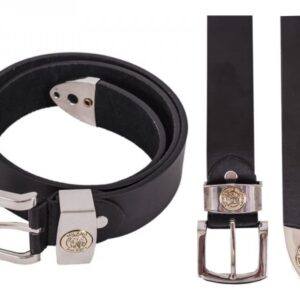 2752 1.5" MILANO BLACK BELT WITH TIP LARGE
