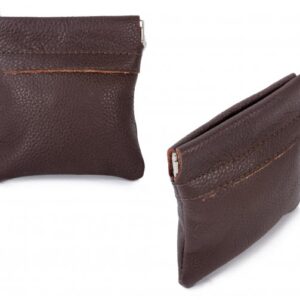 3717 DARK BROWN COIN PURSE