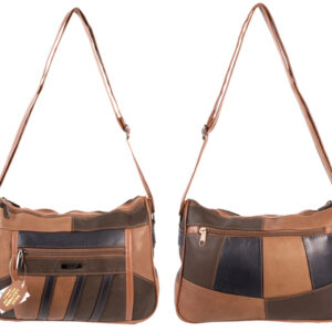 3863 MULTI TWIN TOP ZIP BAG WITH FRONT & BACK ZIP