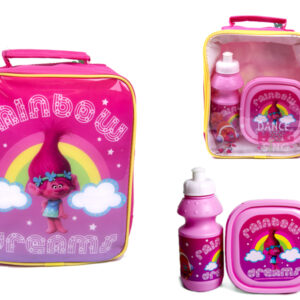 4105V-6572 TROLLS lunch bag with box and bottle