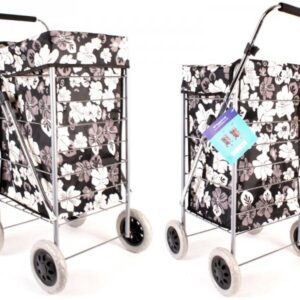 ST-FOUR-01 BLACK WHITE FLOWERS NEW 2020