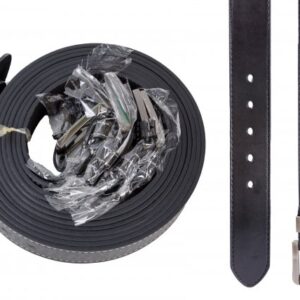 2753 ONE DOZEN BLACK BELT WITH LEATHER GRAIN