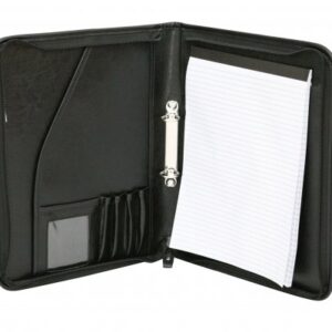 828-2 A4 CONFERENCE FOLDER ZIPPED BINDER RING