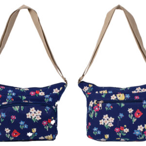 CC119 Navy Bunch Floral