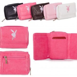 PU-1B FUCHSIA RABBIT PURSE W/ REAR