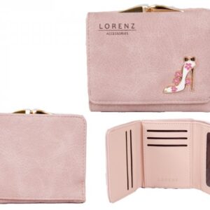 7143 PU PURSE WITH SHOE EMBLEM