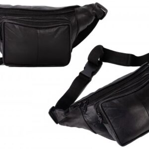 BB-8 BLACK BUMBAG W/ 3 ZIPS