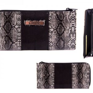 7515 BLACK PATNT SNK GRAIN LNG THIN SEMI ZIP RND PRS