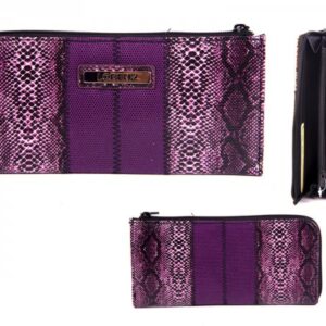 7515 PURPLE PATNT SNK GRAIN LNG THIN SEMI ZIP RND PRS