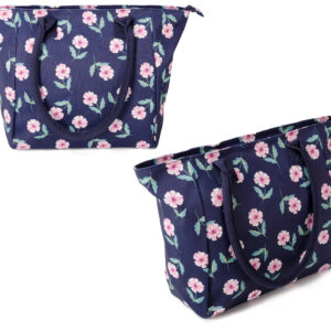 JBCB183 NAVY FLOWER HANDBAG NICOLE BROWN