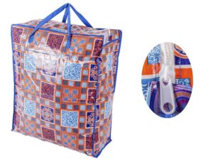 0009- BLUE/ ORANGE/PATTERN