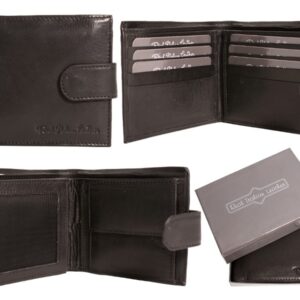 022 REAL ITALIAN LEATHER BLACK