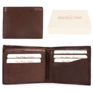 025 BROWN ITALIAN LEATHER WALLET