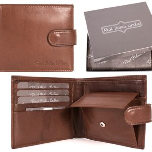 026 TAN REAL ITALIAN LEATHER WALLET