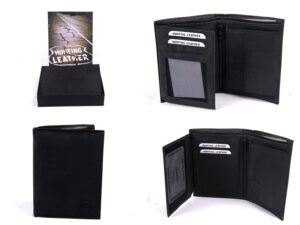029 HUNTER BLACK LEATHER