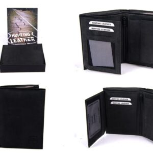 029 HUNTER BLACK LEATHER