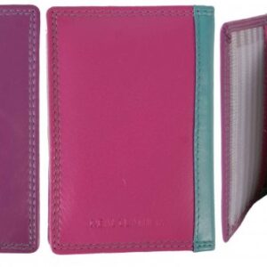 1054 SUNSET RFID - SOFT COW NAPPA 10 LEAF CREDIT CARD