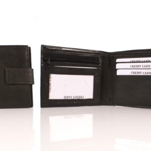 081 LEATHER WALLET BLACK