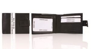 084 LEATHER WALLET BLACK