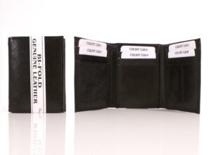 094 LEATHER WALLET BLACK