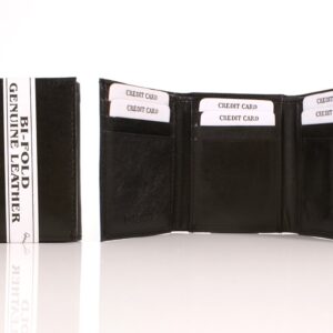 094 LEATHER WALLET BLACK