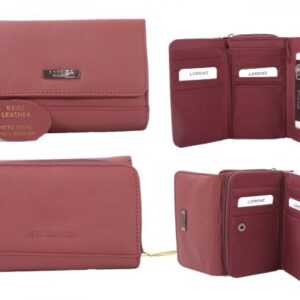 3702 RFID BURGANDY PURSE