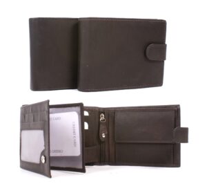 1007 WALLET LONDON LEATHER BROWN