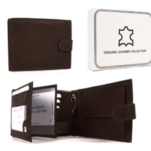 1007 WALLET LONDON LEATHER BLACK