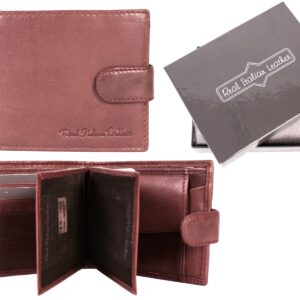 1008 BROWN ITALIAN LEATHER WALLET