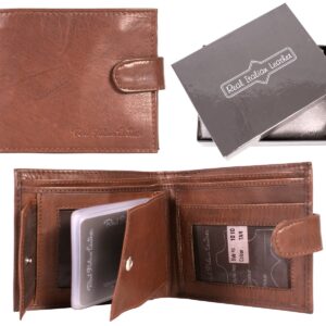 1010 TAN ITALIAN LEATHER WALLET