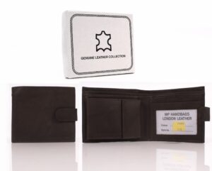 1010 BROWN LONDON LEATHER RFID WALLET