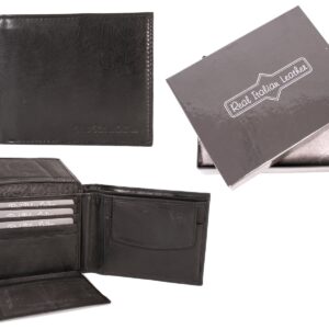 1011 BLACK ITALIAN LEATHER WALLET