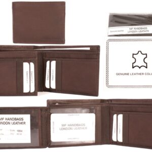 1064 BROWN LONDON LEATHER WALLET