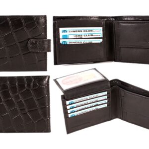 1151 CROC BLACK - S049