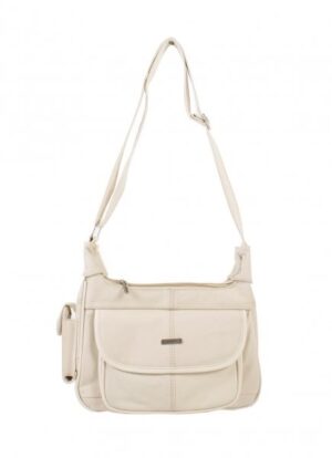 3747 CREAM COW HIDE BAG